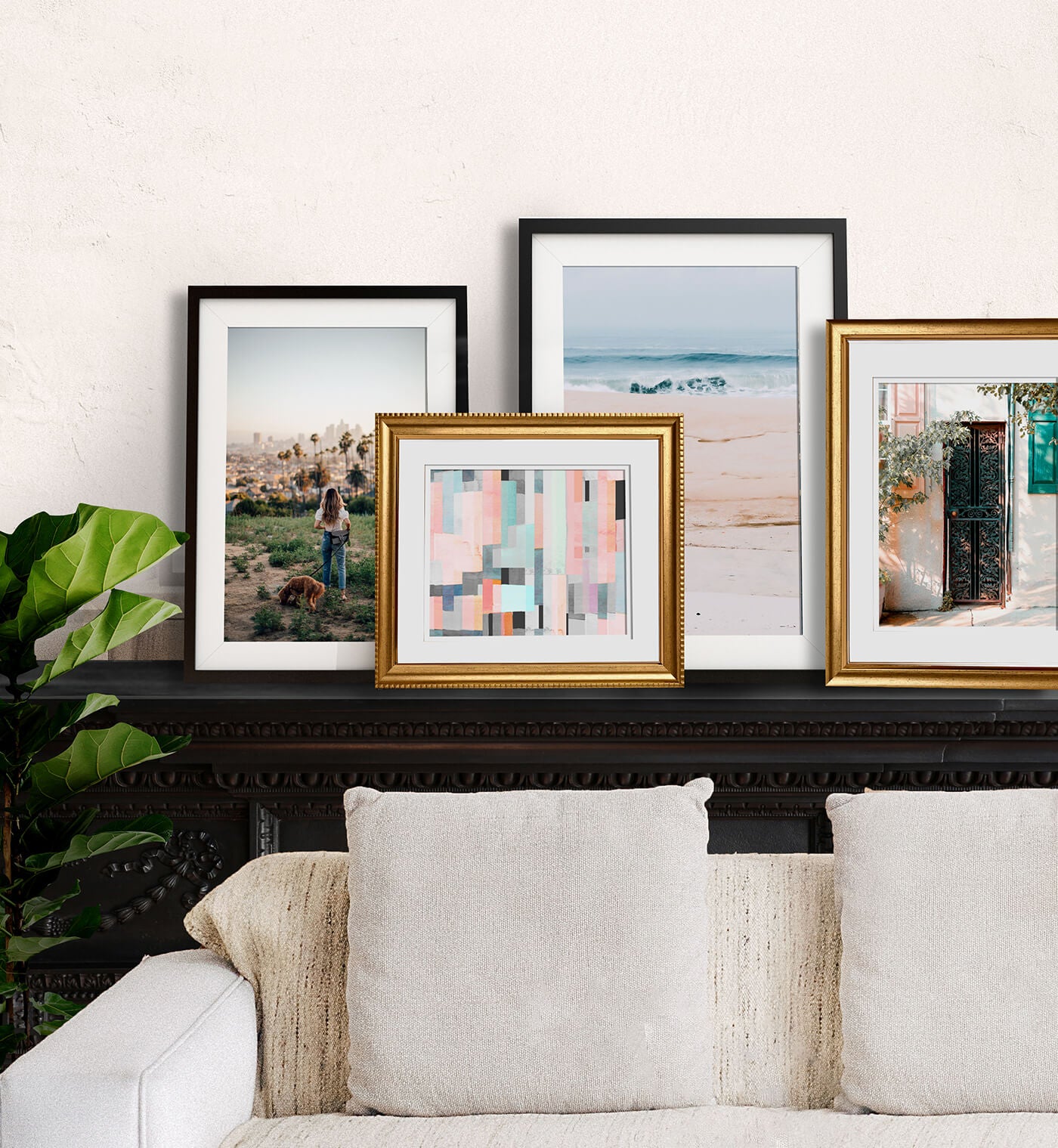 How to Style a Picture Ledge – 5 Ideas