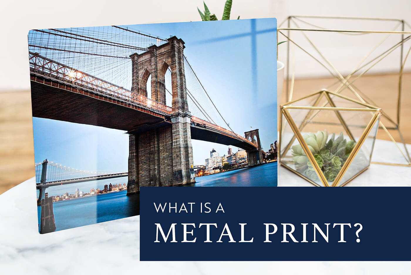 What is a metal photography print